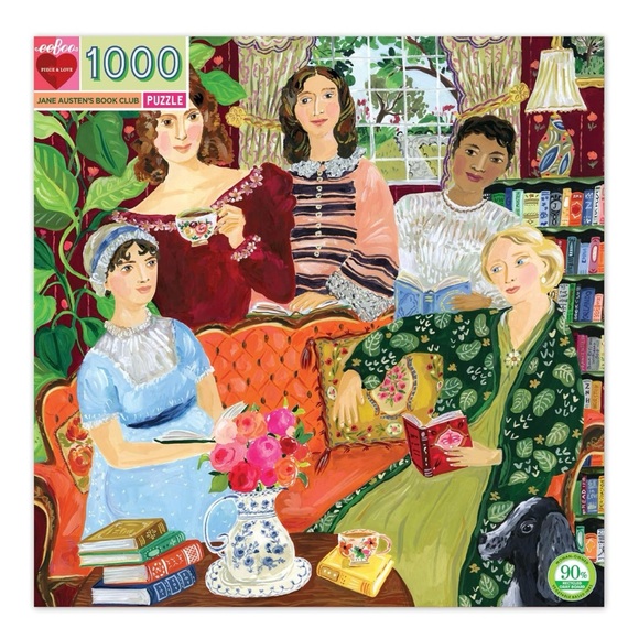 Eeboo Other - Jane Austen's Book Club 1000 Piece Puzzle